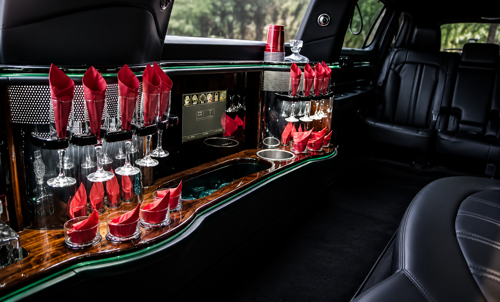 Wedding transportation by Black Car Everywhere Limousine & Car Service in Naperville, IL