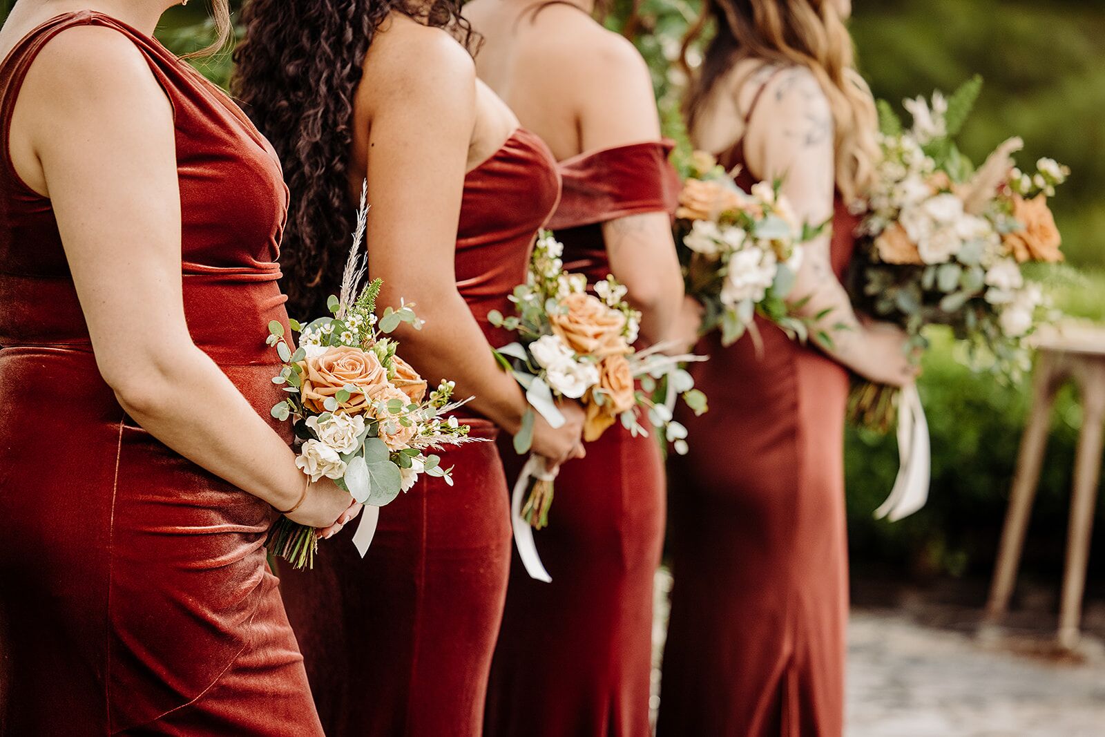 Wedding florist by The Blossom Jar in Brevard, NC
